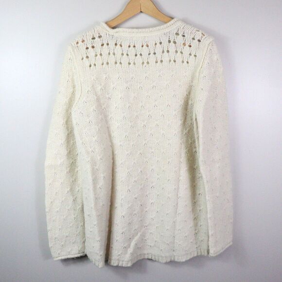 Eddie Bauer Wool Blend Knitted Top size L - Picture 3 of 7